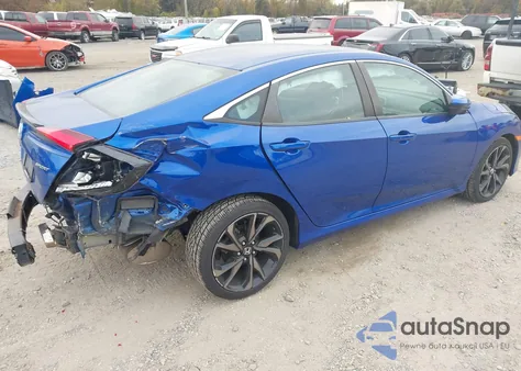 2021 Honda Civic Sport from USA, damaged, VIN 2HGFC2F83MH501235